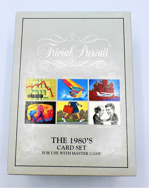 Trivial Pursuit The 1980's Card Set