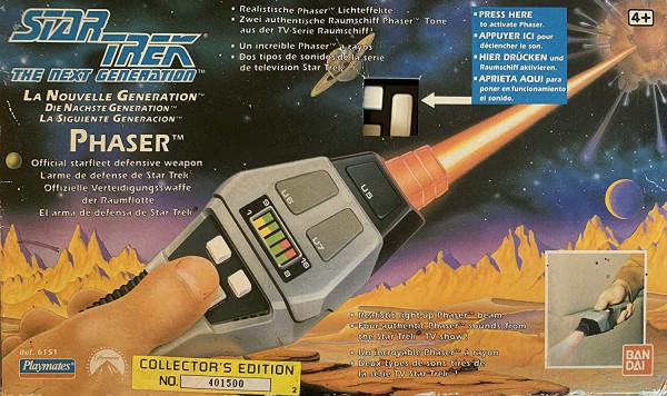 Star Trek Phaser the Next Generation Electronic