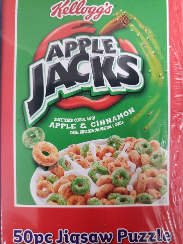 Kellogg's Cereal Box Mini Jigsaw Puzzle 50 Piece - Apple Jacks