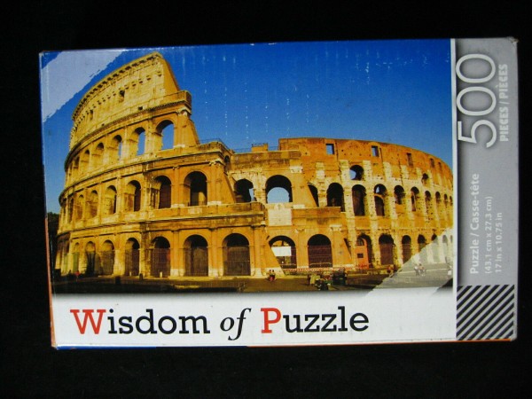 The Roman Colosseum 500 pc Jigsaw Puzzle Wisdom of Puzzle