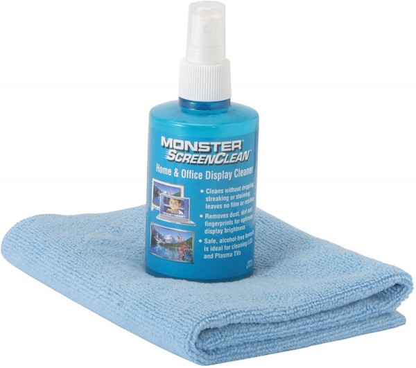 Monster TV CLNKIT Alcohol-Free ScreenClean Kit