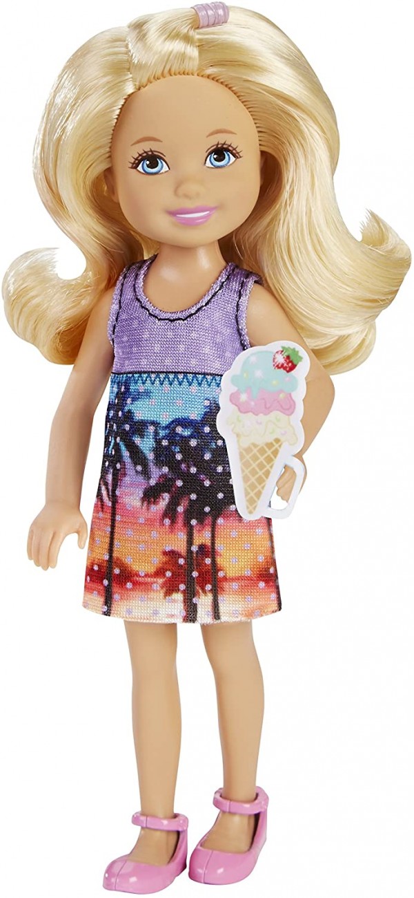 Barbie Great Puppy Adventure Chelsea Doll with Ice Cream