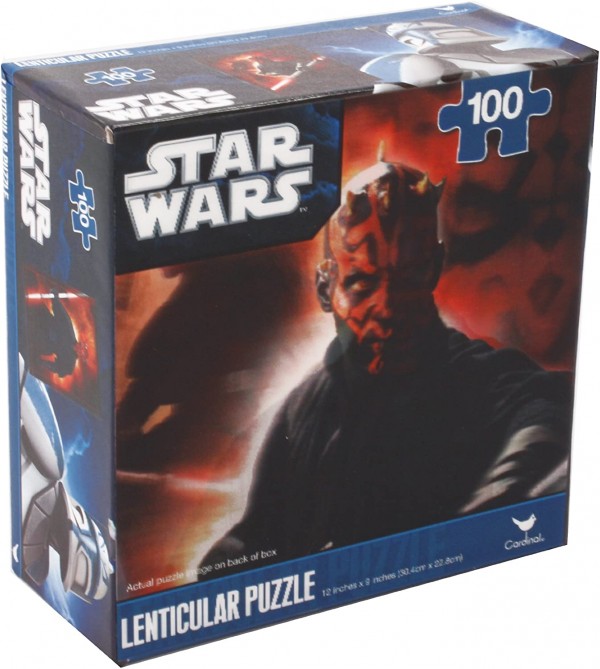 Star Wars 100 piece Darth Maul Lenticular Puzzle
