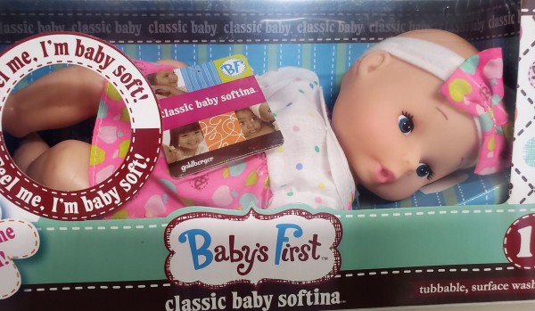 Baby's First Classic Baby Softina Doll