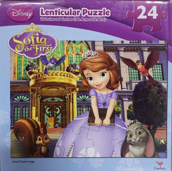 Disney Princess Sofia the First 24 Piece Lenticular Puzzle