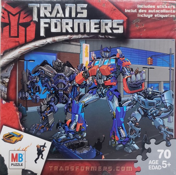 Transformers 70 Piece Puzzle #1 Optimus Prime