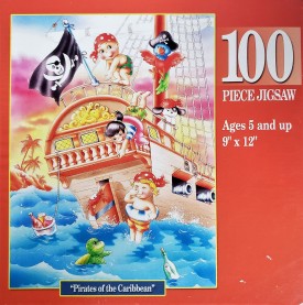 Pirates of the Caribbean Kids 100 Piece Jigsaw Puzzle