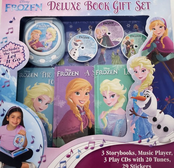 Disney Frozen Deluxe Music Player Book Gift Set