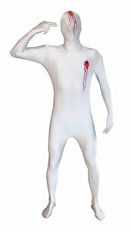 Morphsuit Costumes For Halloween Scary Costumes - Bullethole Size Large
