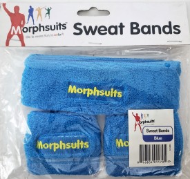 Blue Morph Sweat Bands One Size Fits All
