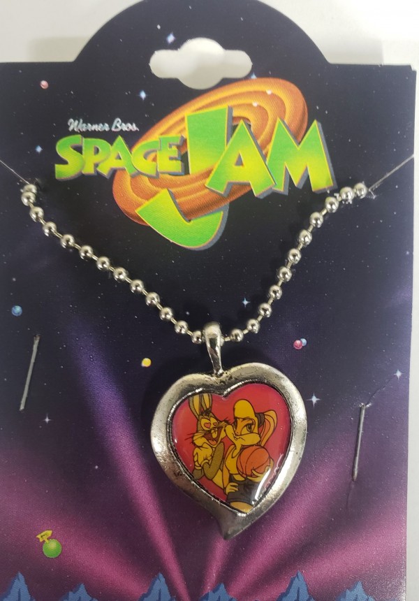 Starline Looney Tunes Space Jam Jewelry Bugs Bunny & Sexy Girlfriend Lola Necklace