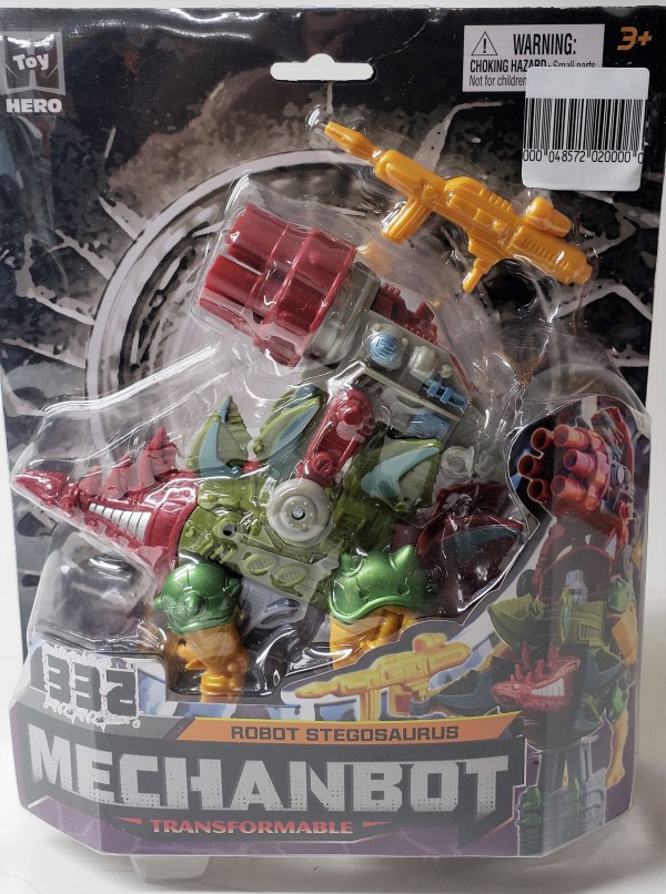 Toy Hero Mechanbot 332 Robot Stegosaurus Transformable
