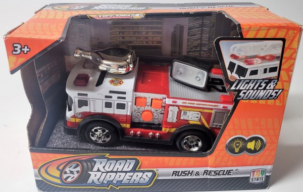 2016 Toy State Road Rippers Rush & Rescue Firetruck #26 5" Lights & Sounds