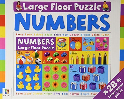Numbers Large Floor Puzzle 28 Piece