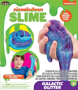 Cra-Z-Art 18826 Nickelodeon Cra-Z-Slime Galactic Glitter