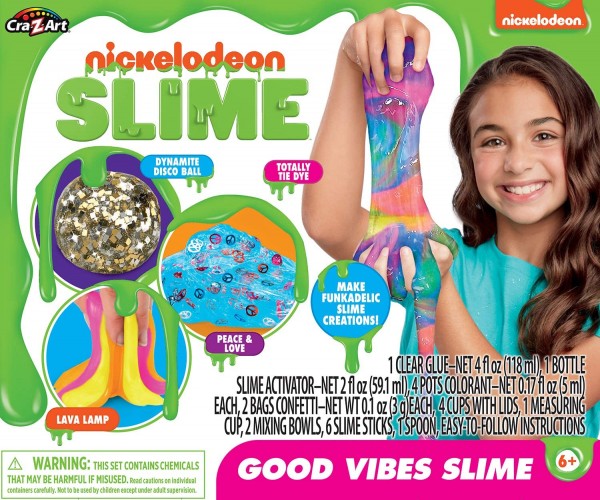Cra-Z-Art Nick Groovy Slime Kit Now Good Vibes