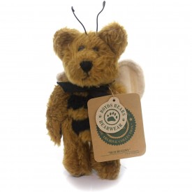 Boyds Bears Plush Ornament - Bud BUZZBY Bee Bear 6"