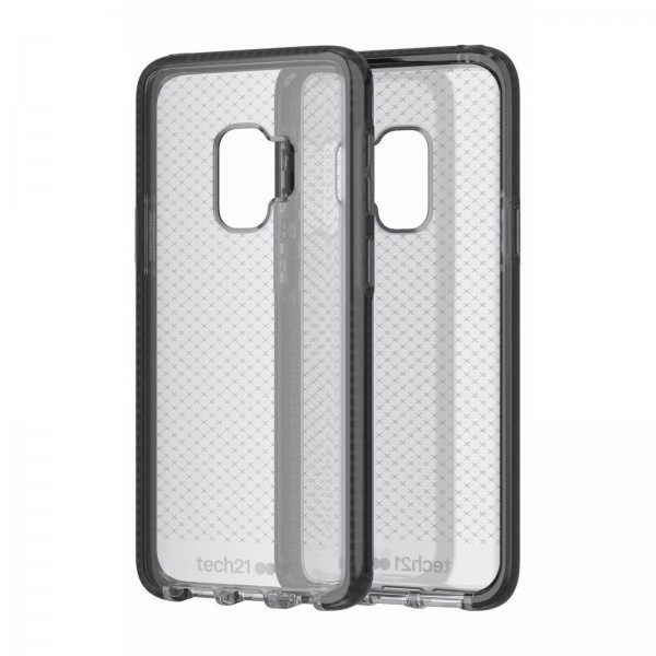 Tech21 Evo Check Series Case - Samsung Galaxy S9 Smokey Grey (Black)