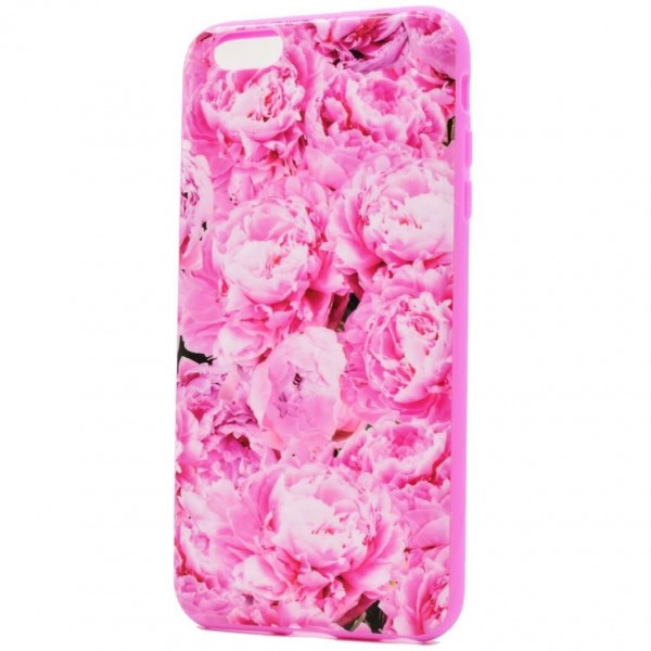 Incipio Design Series Hard Shell Case for iPhone 6 Plus/6 Plus - Retail Packaging - Peony Floral