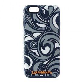 M-Edge LoudMouth Hybrid Case for Apple iPhone 6/6s - Navy Blue / Gray / White