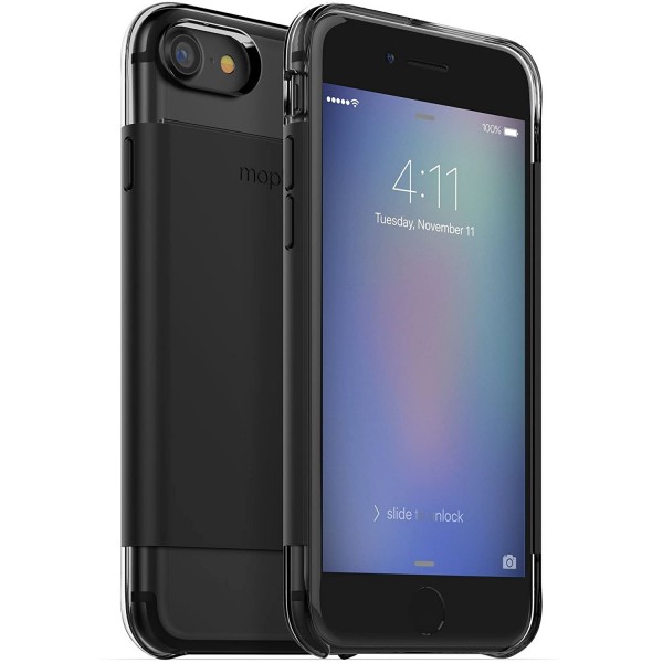 Mophie Hold Force wrap Base Case for Apple iPhone 8, iPhone 7 - Black
