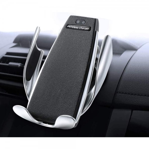 TIMESS Infrared Penguin S5 Wireless Charger, Smart Automatic Clamping Fast Wireless Car Charger Infrared Auto-sens Air Vent Mount for iPhone Xs/XR/X/8/8 Plus, Samsung S9+, S7/S7 Edge, Note9/8