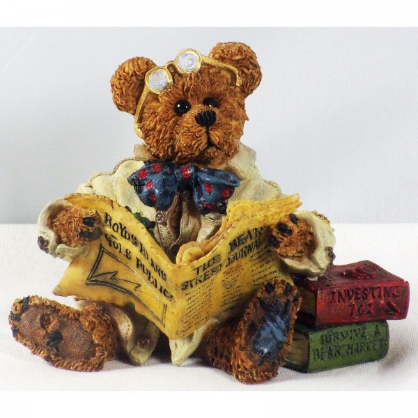 Boyds Bears Bearstone Resin Figurine Dean Newbearger III Bears & Bulls