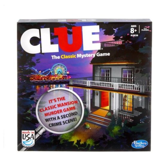 Clue Game 2013 Edition Includes 2 Versions: The Mansion Game and the Boardwalk Game