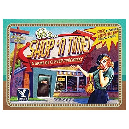 Mercury Games Shop N Time Board Game