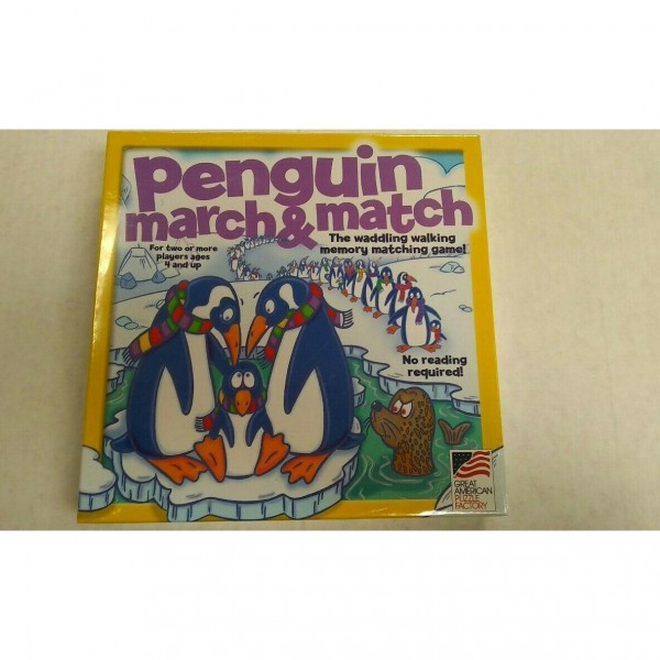 Penguin March And Match Memory Game