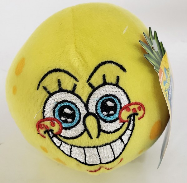 2013 Nickelodeon SpongeBob SquarePants 5" Round Ball Plush by Nanco