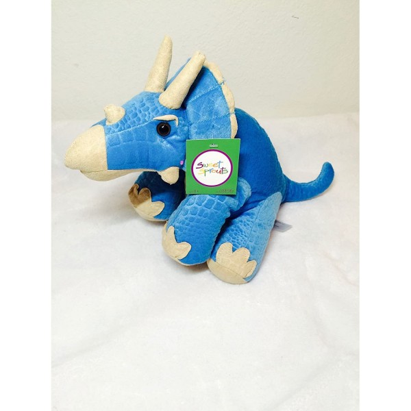 Sweet Sprouts 12 Plush Dinosaur Triceratops by Animal Adventure