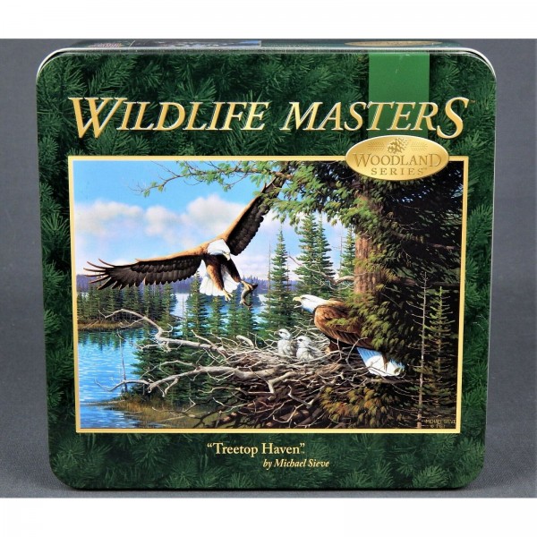 Wildlife Masters Woodland Series 1000 Piece Puzzle "Treetop Haven" by MICHAEL SIEVE
