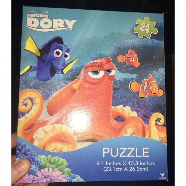 Finding Dory Puzzle 24 Piece Dory, Nemo, Hank The Octopus