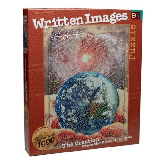 Buffalo Games Signature 1000 Piece Puzzle - Written Images - The Creation From the Book of Genesis