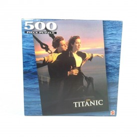 Titanic "I'm Flying" 500 Piece Jigsaw Puzzle 14" x 21" Mattel 1998