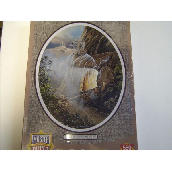 Masterpiece Jigsaw Puzzle 550 Pieces 18 Inch x24 Inch -I Am The Resurrection