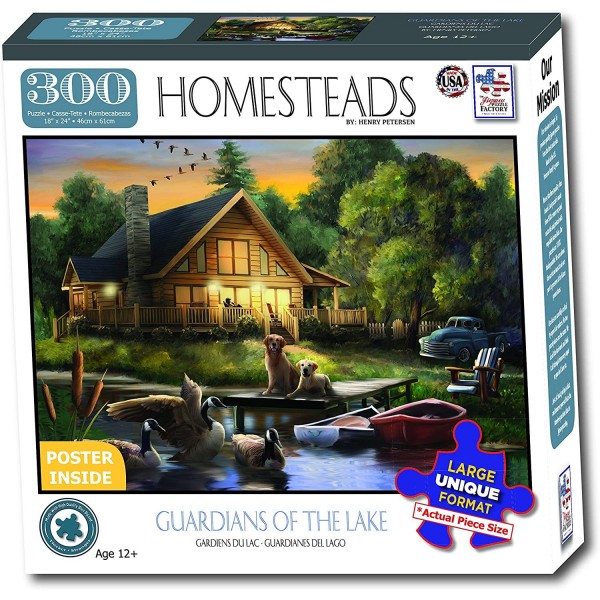 The Jigsaw Puzzle Factory Homesteads- Guardians of The Lake