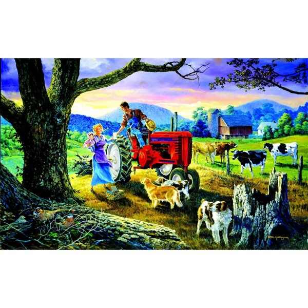 The Yellow Ribbon 300 Piece Jigsaw Puzzle by SUNSOUT INC