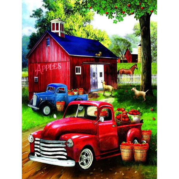 Apples for Sale 300 Piece Jigsaw Puzzle by SunsOut