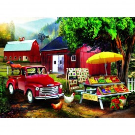 SUNSOUT INC Country Produce 300 Piece Jigsaw Puzzle