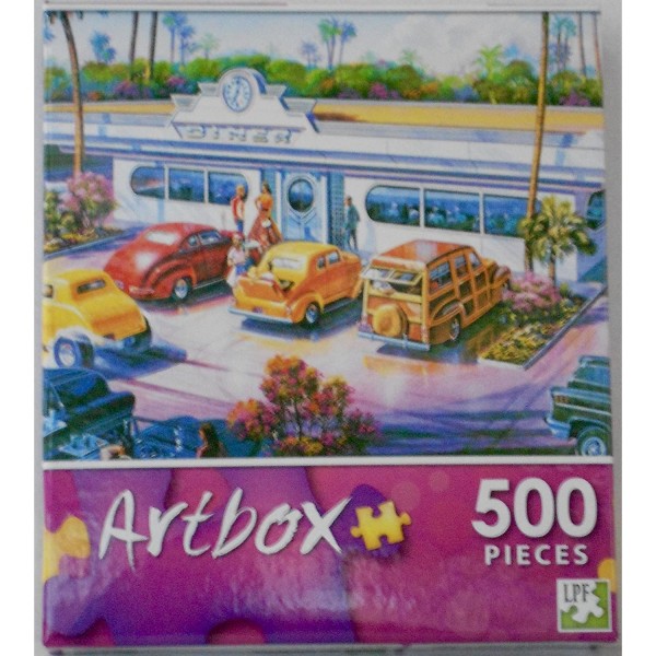ARTBOX Jigsaw Puzzle - Diner by Michael Young - 500 Pieces