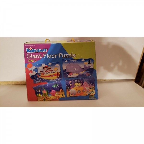4 in 1 Giant Floor Puzzle Ages 4 and Up