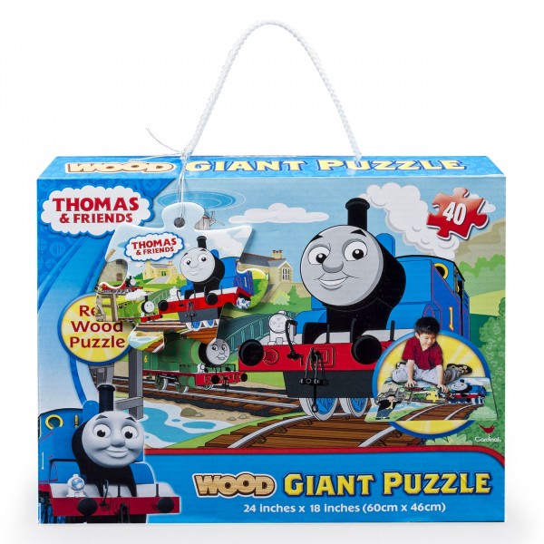 Thomas and Friends Giant 40-Piece Wood Floor Puzzle