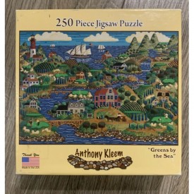 ANTHONY KLEEM Greens by the Sea 250 Piece Puzzle