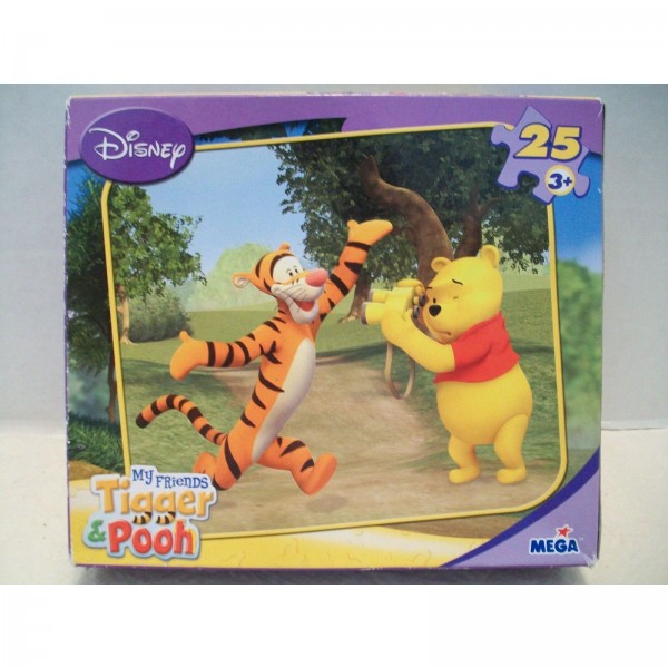 Mega Puzzles #50411 "Let's Get Lookifying!" Disney Tigger & Pooh 2008