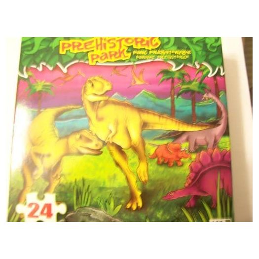 Prehistoric Park 24 Piece Dinosaur Puzzle Raptor Pals