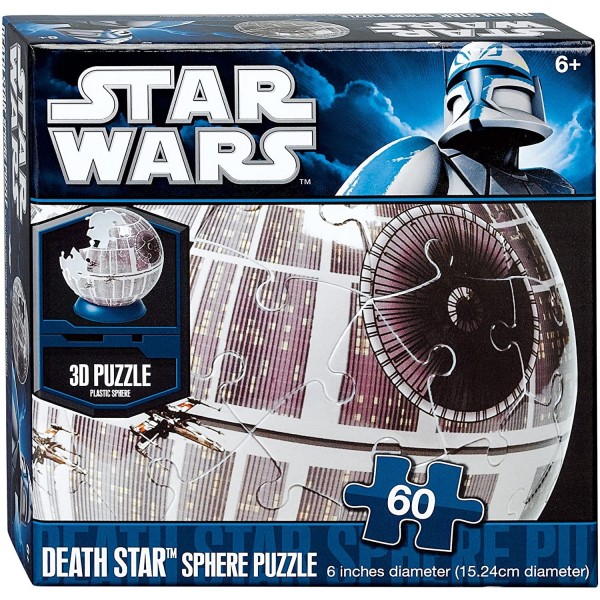Cardinal Star Wars 6" Death Star 60 Piece Sphere Puzzle