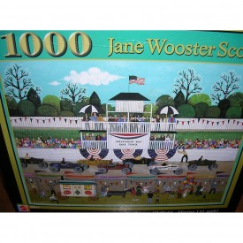 It's Barney Oldfield- Hitting 131 Mph! Jane Wooster Scott 1000 Piece Puzzle