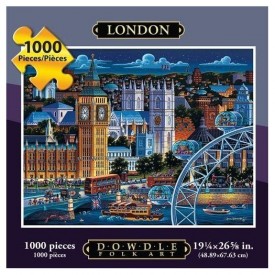 Jigsaw Puzzle - London 500 Pc By Dowdle Folk Art by Dowdle Folk Art
